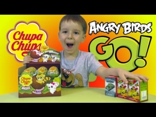 Открываем коробочки и яйца чупа чупс с сюрпризами unboxing surprise box and eggs chupa chups