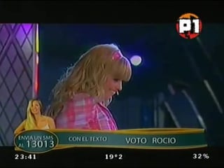 Rocío guirao díaz bailando 2009 hits latinos duelo 2