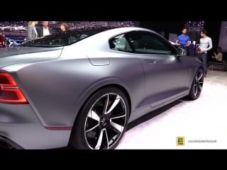 2019 polestar 1 600hp hybrid coupe exterior interior walkaround debut at 2018 geneva motor show