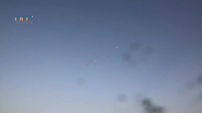 Выдвижение боевиков "молодые оппозиции" на севере провинции хама