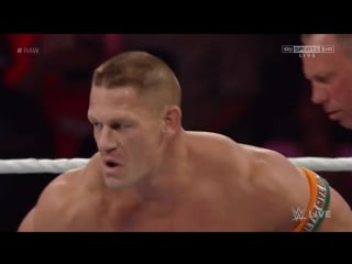 Raw 14 09 2015 | джон сина против шеймуса