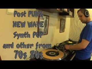 Sergey mukhin post punk/new wave/synth pop and other from 70s 80s dj set (vinyl only)