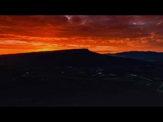 Time lapse, sunrise in dakhovskaya, adygea😍