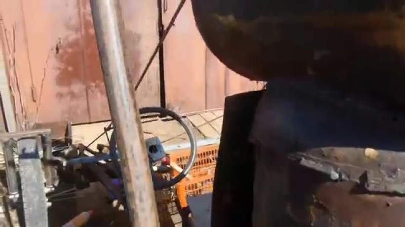 Самодельный паровой трицикл(steam trike)