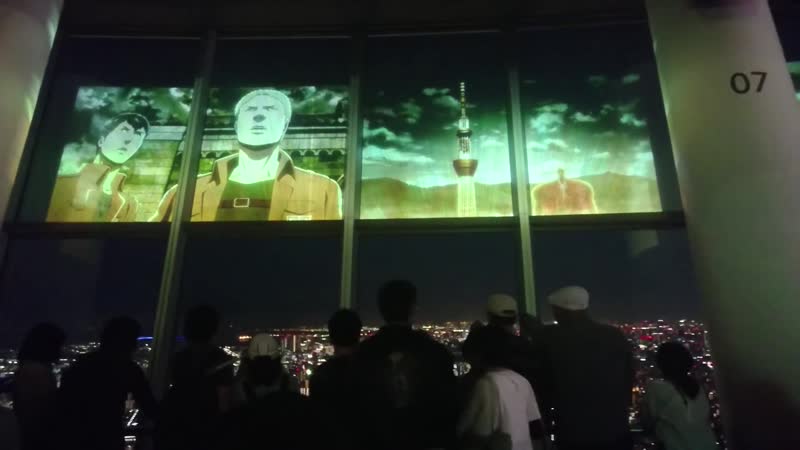 Атака титанов оборона «skytree»/shingeki no kyotou rus sub [1080p]