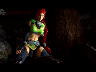 Cassie caught in the woods sfm paladins porncom