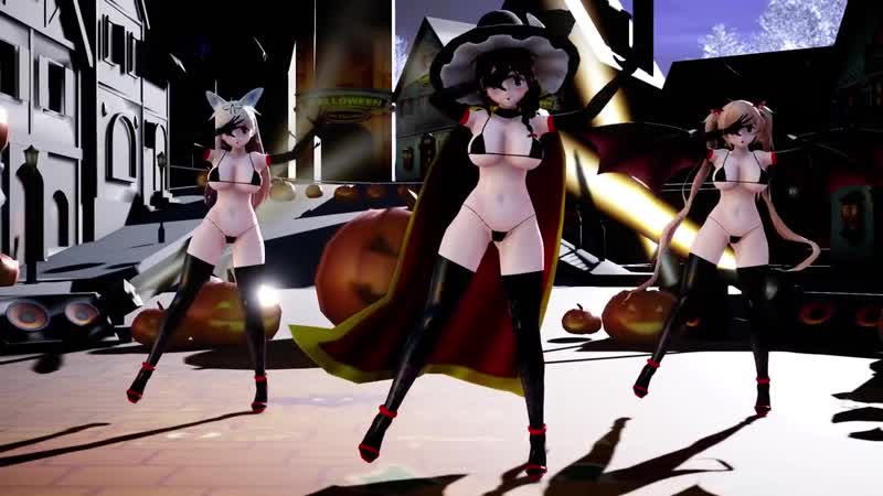 時雨うい porn video – 【mmd艦これ】白露型でhappy halloween【時雨・夕立・村雨】kancolle