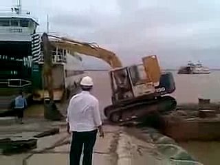 Чудеса на экскаваторе