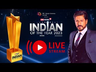 Live shah rukh khan named indian of the year 2023 by cnn news18 for box office triumphs n18l