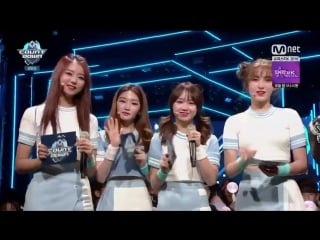 161103 special mc somi, chungha, nayoung, yoojung at m!countdown