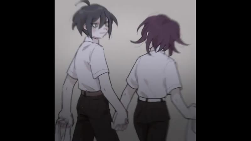 Kokichi oma and shuichi saihara | edit | danganronpa v3
