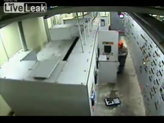 Arc flash electrocution