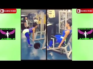 [ workout motivation angel ] aline riscado all fitness exercise videos