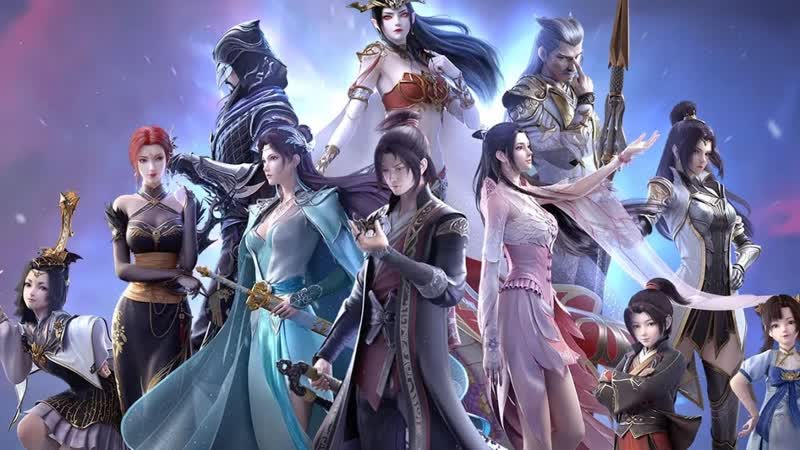 Расколотая битвой синева небес 5 сезон 1 38 серия