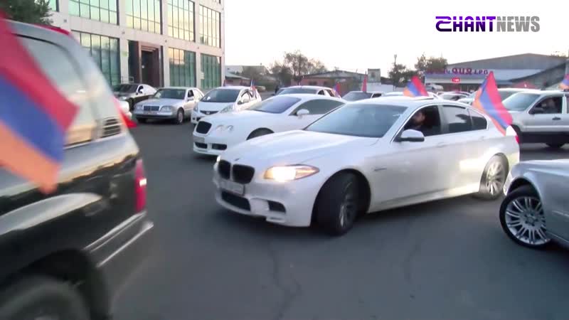 Երեւանում արցախի անկախության միջազգային ճանաչման պահանջով ավտոերթ է իրականացվել