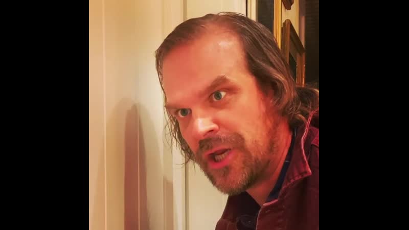 David harbour (shinning parody)