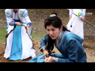 [video] 170509 luhan @ "fighter of the destiny" ep 32 behind the scenes