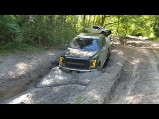 F150 on 35's in the mud