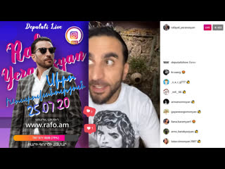 ️ սիրո խոստովանություն / ռաֆաել երանոսյան / | instagram live | rafo