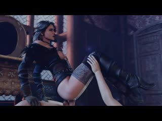 Yennefer carry sound clothed