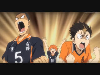 Haikyuu!! tanaka and nishinoya