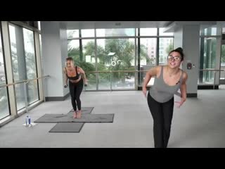 Hot 18 yoga 30 min yoga barre with nicki s 20210203