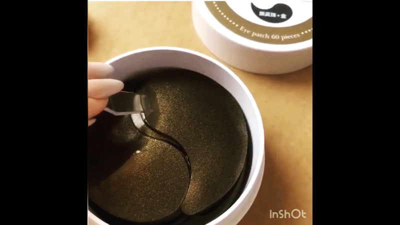 Гидро гелевые патчи для век с чёрным жемчугом и коллоидным золотом petitfee black pearl &amp; gold hydrogel eye patch