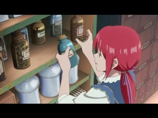 Красноволосая принцесса белоснежка | red haired snow white princess | akagami no shirayukihime 1 сезон 1 серия