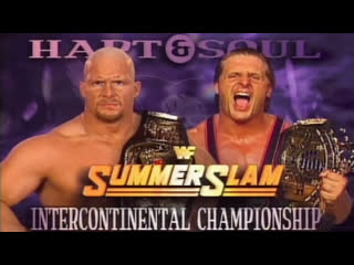 Stone cole steve austin vs owen hart summerslam (1997)