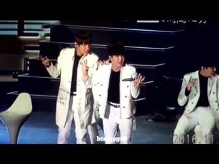 [fancam][161128] bts japan fanmeeting dancing papp