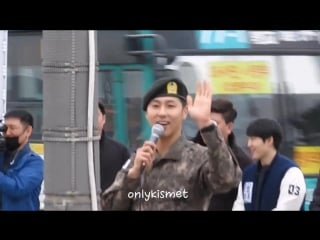 20 04 2017 демобилизация, yunho manda saludos a mexico!! ♥