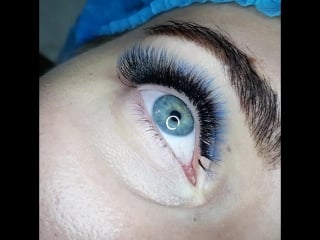 🧚‍♀️синее амбре,2d, изгиб с+🧚‍♀️