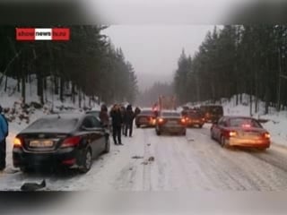 Тау пробка под екб длиною в 70 км real video