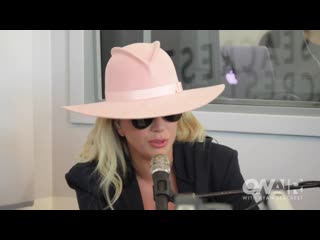 Lady gaga "perfect illusion" (акустика) (live @on air with ryan seacrest