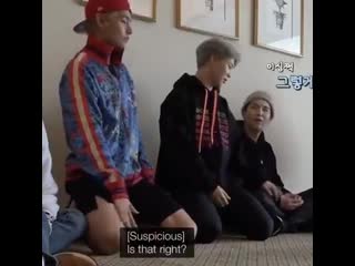 Giving jimin some slack due to his cuteness