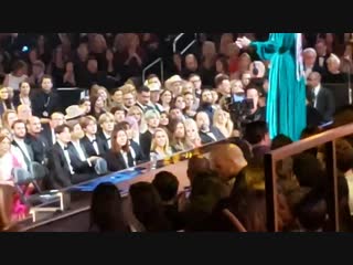 Look at our boys ill post the rest of my footage in my vlog grammys tearitupbts [@bts twt]