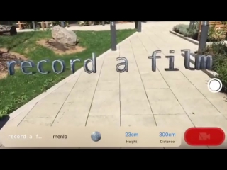 Teaser video of an arkit app we’ll release as soon лондон