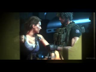 Carlos olivera edit | jill valentine edit | resident evil 3 edit | jill x carlos