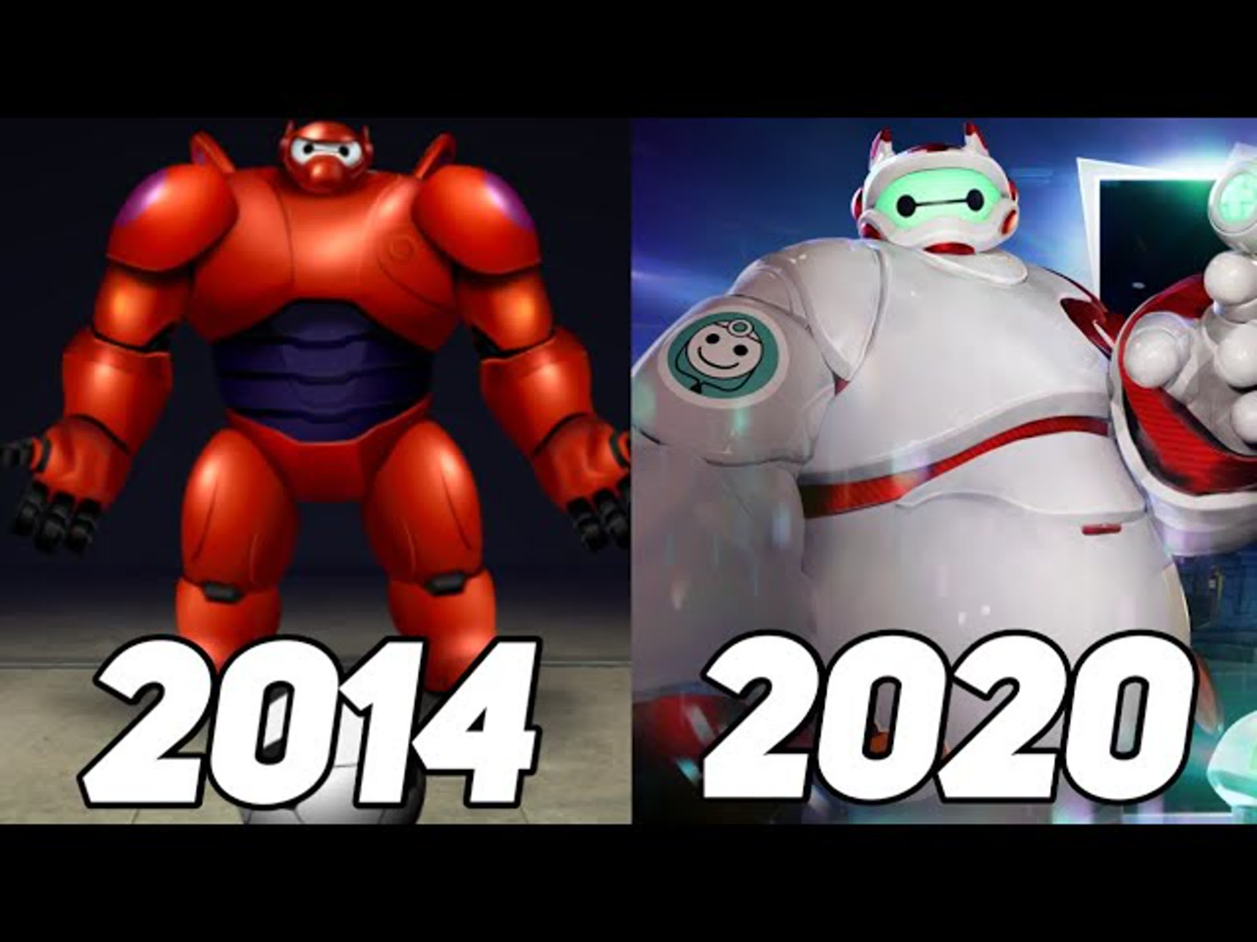 Evolution of big hero 6 games (2014 2020)