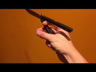 Butterfly knife tricks for beginners #12 (upward swing handle switch)