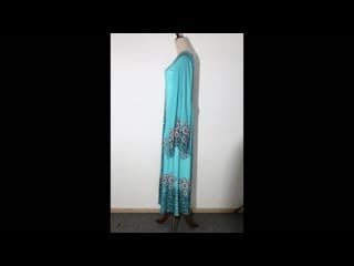 Sell new african dresses for women dashiki print african clothes bazin riche sexy slim ruffle sleeve v neck evening long africe