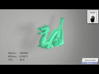 Deformable simulations…running in real time! 🐙