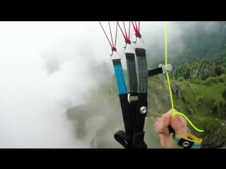Gopro awards speedflying through fog with jamie lee