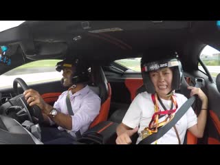 Karun's pirelli hot laps