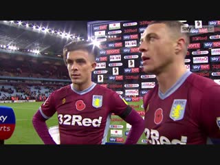 Послематчевое интервью / грилиш и честер / sky sports