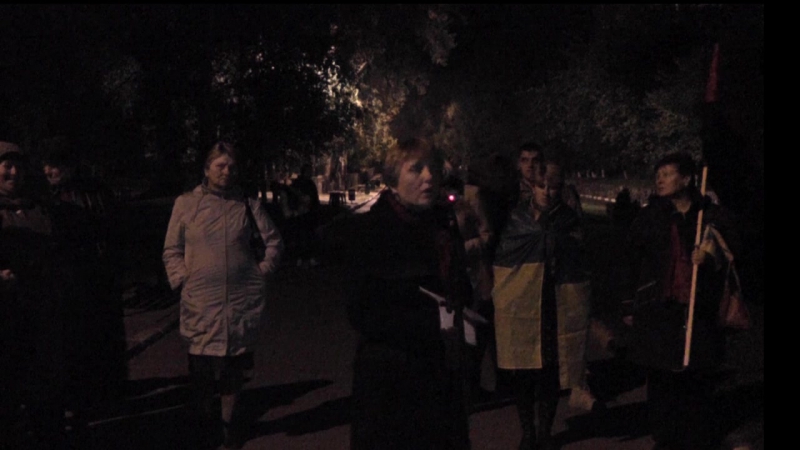 Мітинг на алеї небесної сотні, м обухів, 14 10 2015