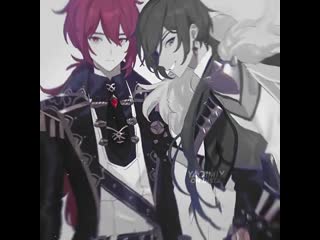 ▸ genshin impact; diluc x kaeya || kaeluc [vine\edit] ♡