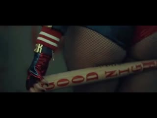 Грубая и опасная харли квин #music #cosplay #ass #tights #grid #freak #harleyquinn #tattoo #pigtails