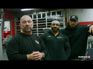 Chris bumstead & hadi choopan train back (fst 7)