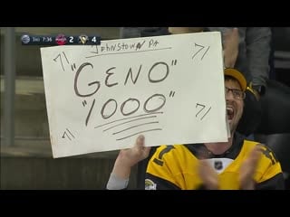 1000 е очко малкина в nhl